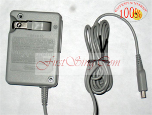 Picture of FirstSing FS25004 AC Power Adaptor (Travel Charger) with Cable for Nintendo DSi NDSi Consola