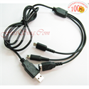 FirstSing FS25035 3in1 Usb Charge Cable NDSi/NDSL/NDS/GBA SP の画像