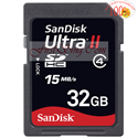 Изображение FirstSing FS03012 SanDisk Ultra II SDHC 32GB High Performance Card (Compatable with Wii)