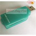 Picture of FirstSing FS03013 2 IN 1 SDHC SD/MMC USB CARD READER - Portable USB Flash Drive, 480 Mbits/ sec