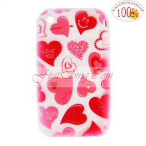 FirstSing FS21109 Sweet Hearts Skin Case for iPhone 3G 2nd Generation
