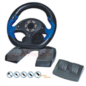 Firstsing FS10011 PC (USB) Wired Racing Wheel with foot pedal の画像