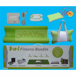 Picture of FirstSing FS19192 5 In 1 Fitness Bundle For Wii