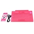 FS00171 New Arrival Bluetooth Wireless Light-emitting Keyboard for Apple iPad 3 iPhone 5 4 3