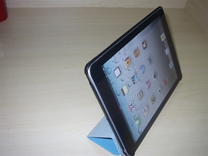 Изображение FS00318  Leather SMART COVER Fold Stand Case For  iPad Mini