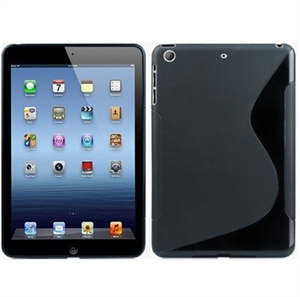 Picture of FS00304 for iPad Mini Stylish S Line TPU Gel Silicone Rubber Soft Case Cover Skin