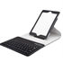 FS00314 360 degree leather case with detachable bluetooth 3.0 keyboard for iPad mini の画像