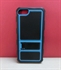 Изображение FS09334 RED BLACK RUGGED JOLT CASE TPU RUBBER COVER WITH STAND FOR APPLE iPHONE 5