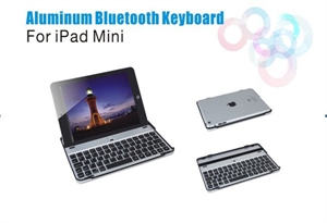 Picture of FS00323 for iPad Mini Slim Aluminum Wireless Bluetooth V3.0 Keyboard