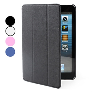 PU Leather Case with Stand for iPad Mini - Automatically Wakes and Puts the Apple iPad Mini to Sleep の画像