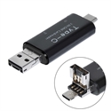 Picture of 3 in 1 OTG Type-c USB 3.1 Card Reader Multi Memory Cardreader Micro Combo to 2 Slot TF SD for Smartphone Windows Firstsing