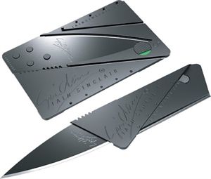 Picture of Stainless Steel Folding Credit Card Blades