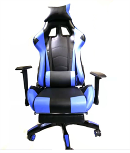 Image de Gaming Chair with PU upholstery, Metal Chair Legs, T-shaped Hands