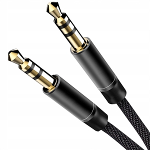 Image de REINFORCED NYLON AUX MINI JACK 3.5 MM CABLE