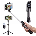 Selfie holder with bluetooth remote control