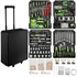 Image de Boite à Outils, Coffret à Outils, Caisse à Outils, Malette, Valise à Outils Trolley en Aluminium 899 Pièces