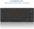 Picture of Ultra-Slim Bluetooth Keyboard Compatible with iPad iPhone and Other Bluetooth Enabled Devices Including iOS Android Windows