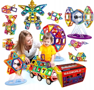 Picture of EDUCATIONAL MAGNETIC BLOCKS 118pcs set