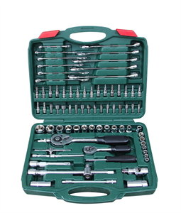 Image de Car tool set in a suitcase, 78 pieces