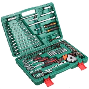 Repair Tool 121 Pcs Car Repair Socket Wrench Screwdriver Auto Repair Multifunction Hardware Tool Box