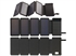 Image de Solar power bank, foldable solar panel LED lamp 8000 mAh 2.1 A 5W