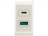 Image de Travel USB-C power adapter with Quick Charge 3.0 USB Type-C A  6A 33 W