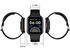 Image de 1.54 inch Smart Watch Men Women Touch Color Screen Fitness Tracker Heart Rate Blood Pressure Band Sport Smartwatch