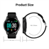 Image de 1.3 Inch Unisex Smart Watch with Heart Rate Monitor