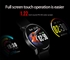 Picture of Smartwatch Blood Pressure Monitor 1.22 Inch IPS Screen IP67 Water Resistant Heart Rate Sleep Tracker Silicon Strap