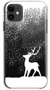 Image de Crystal Clear Xmas Christmas Winter Design TPU Protective Case Cover for iPhone 12 and 12 Pro