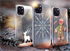 Crystal Clear Xmas Christmas Winter Design TPU Protective Case Cover for iPhone 12 and 12 Pro