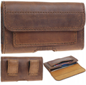 Изображение Leather Belt Case Holder Carrying Pouch for iPhone 12 and 12 Pro