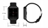 SMARTWATCH Men's watch bluetooth 5KOL smartwatch Shape rectangular case GPS