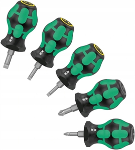 5 Piece Stubby Screwdriver Tool Set