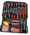 Toolbox 188 Pieces in Chrome Vanadium Steel and Trolley