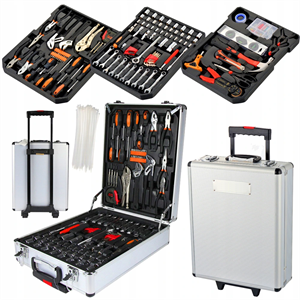 Toolbox 750 Pieces in Chrome Vanadium Steel and Trolley