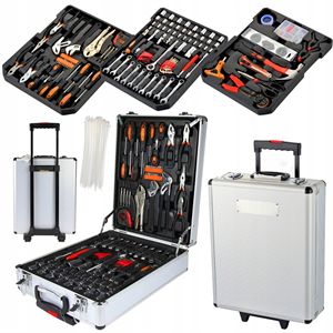 Изображение Toolbox 750 Pieces in Chrome Vanadium Steel and Trolley