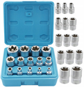 14 Piece Internal Torx Socket Set E4 E24 の画像