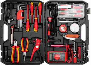 Image de 68 Piece Electricians Tool Kit