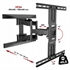 STRONG ROTATING TV BRACKET TV Mount HANGER for LED LCD 45-75" TVs の画像