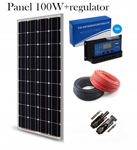 Image de Solar Panel + Regulator 10A 100W Solar Battery