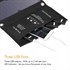 Solar Panel Phone Charger 28W USB Solar Panel の画像