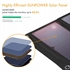 Image de Solar Panel Phone Charger 28W USB Solar Panel