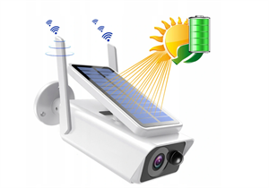 Picture of WiFi HD 200w Solar Monitoring Camera