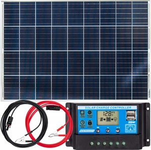 Image de SOLAR PANEL SOLAR BATTERY 100W 12V REGULATOR