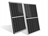 340W Half Cut Mono Solar Panels Black