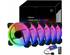 5X 120MM RGB LED PC Fan Cooling Fan の画像