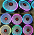 5X 120MM RGB LED PC Fan Cooling Fan の画像