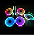 5X 120MM RGB LED PC Fan Cooling Fan の画像