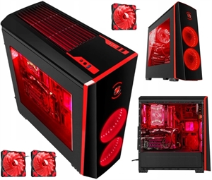 Image de Gaming PC Computer Case ATX LED